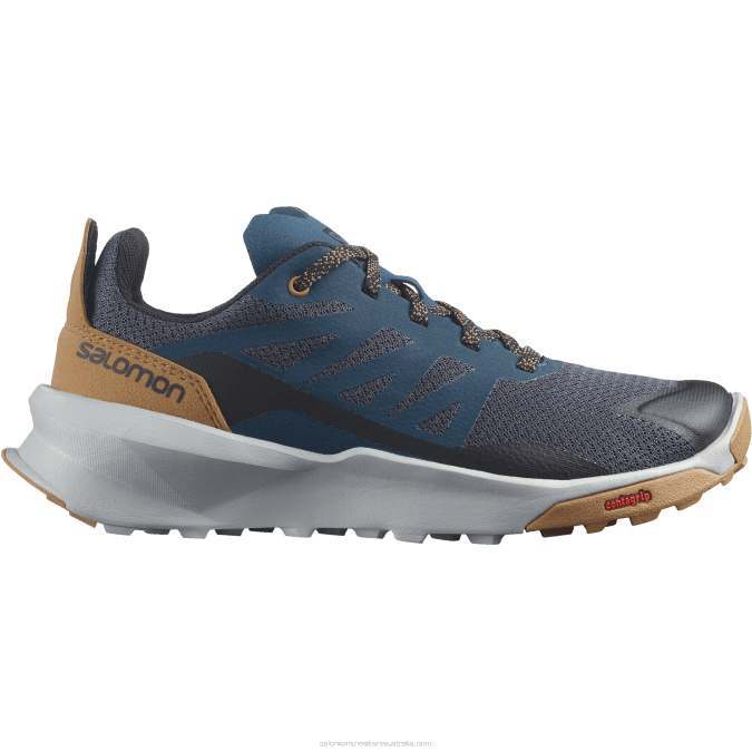 Junior - Kids' Shoes - Patrol V42L1347 Salomon Magnet/Pearl Blue/Tobacco Brown - Salomon shoes