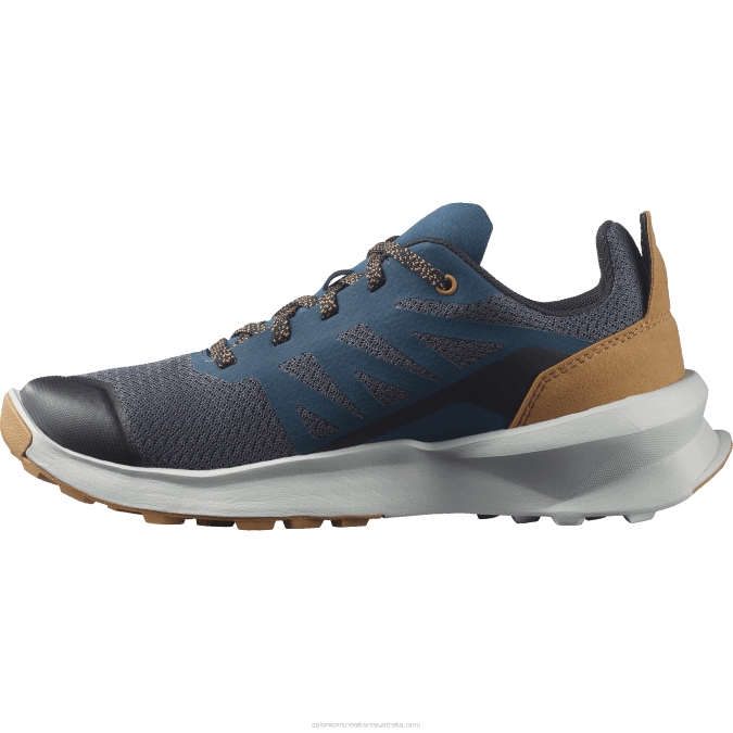 Junior - Kids\' Shoes - Patrol V42L1347 Salomon Magnet/Pearl Blue/Tobacco Brown - Salomon shoes