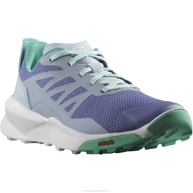 Junior - Kids\' Shoes - Patrol V42L1348 Salomon Velvet Morning/Zen Blue/Mint Leaf - Salomon Australia