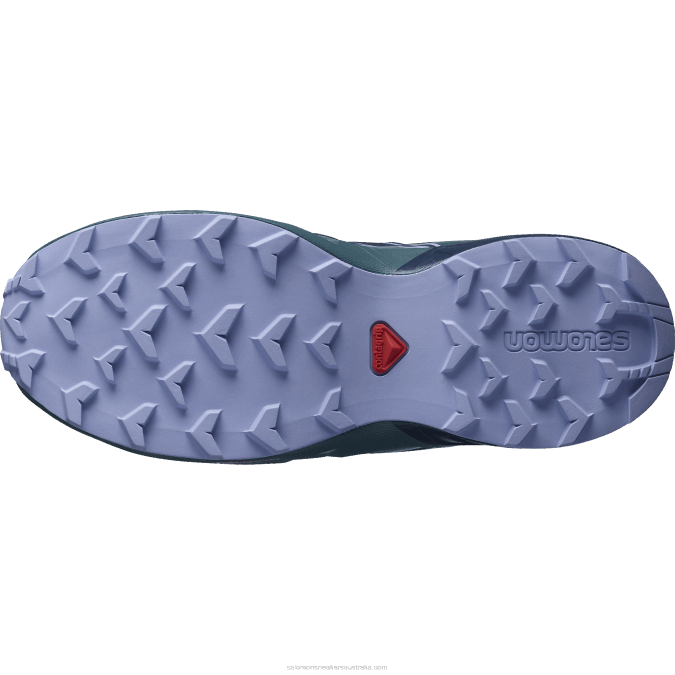 Junior - Kids\' Shoes - Speedcross Clima Waterproof V42L1345 Salomon Grape/Mallard Blue/Lavender - Salomon Australia