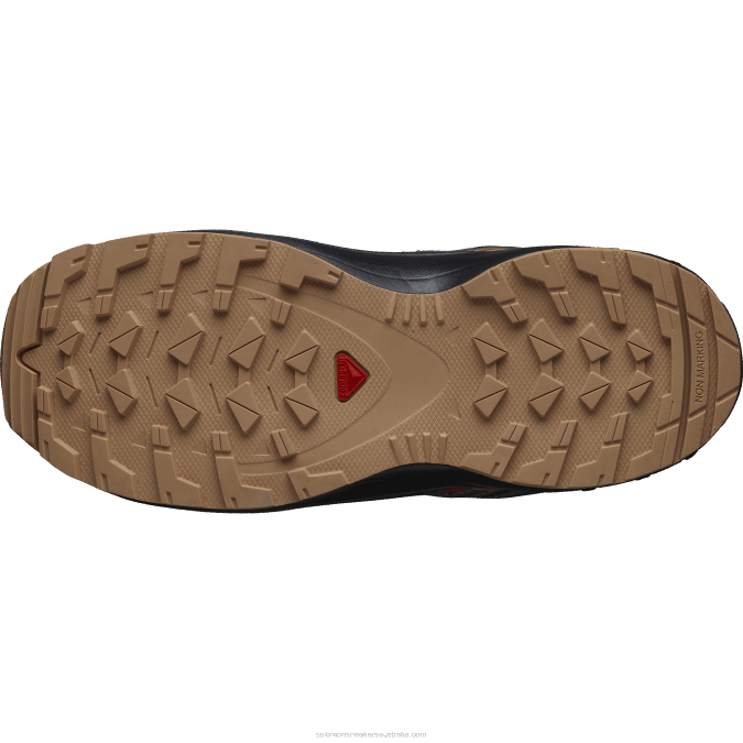 Junior - Kids\' Shoes - Xa Pro V8 Mid Clima Waterproof V42L1342 Salomon Magnet/Acorn/Cherry Tomato - Salomon Australia