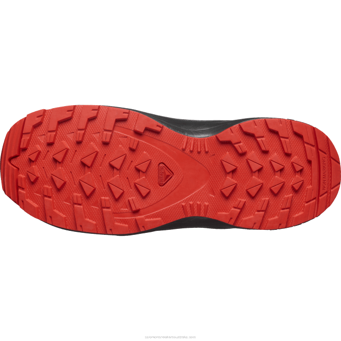 Junior - Kids\' Shoes - Xa Pro V8 V42L1356 Salomon Black/Lapis Blue/Fiery Red - Salomon shoes