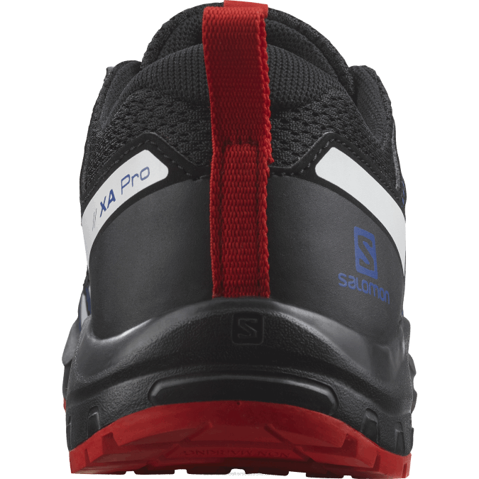 Junior - Kids\' Shoes - Xa Pro V8 V42L1356 Salomon Black/Lapis Blue/Fiery Red - Salomon shoes