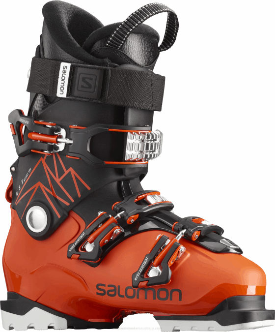 Junior - Kids' All-Mountain Boots - Qst Access 70 T V42L1369 Salomon Orange/Black - Salomon Australia