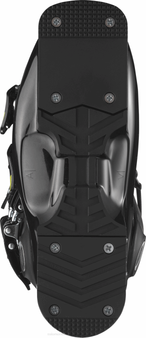 Junior - Kids\' On-Piste Boots - S/Max 60 Rt V42L1375 Salomon Black/Acid Green - Salomon Australia