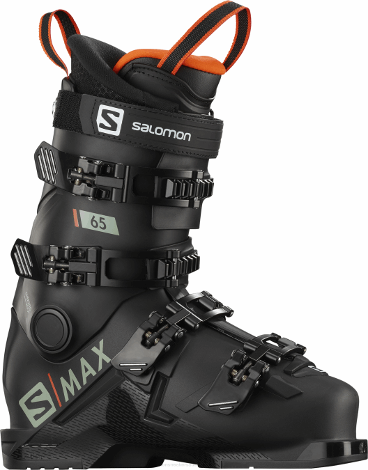 Junior - Kids' On-Piste Boots - S/Max 65 V42L1370 Salomon Black/Red - Salomon sneakers Australia