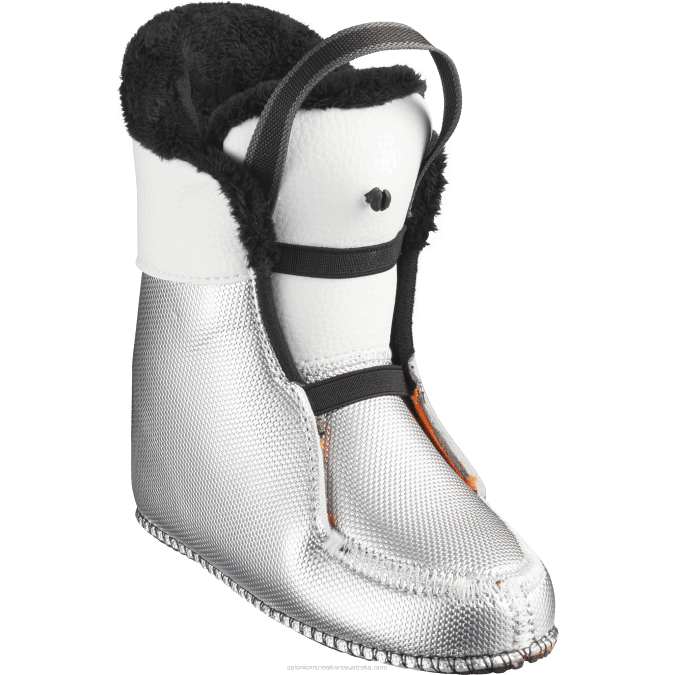 Junior - Kids\' On-Piste Boots - T1 Girly V42L1426 Salomon White/Scuba Blue - Salomon shoes