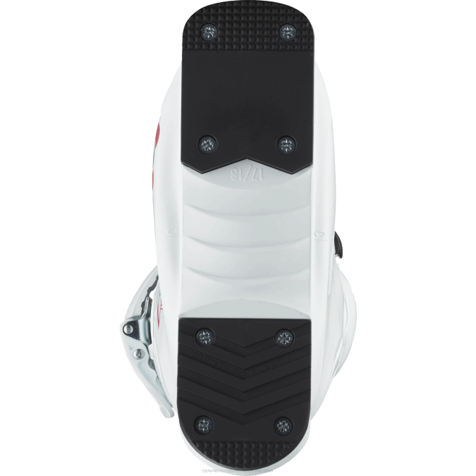 Junior - Kids\' On-Piste Boots - T1 Girly V42L1426 Salomon White/Scuba Blue - Salomon shoes