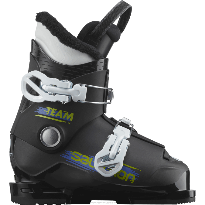 Junior - Kids' On-Piste Boots - Team T2 V42L1371 Salomon Black/White - Salomon shoes