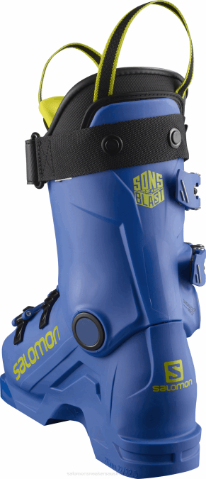 Junior - Kids\' Racing Boots - S/Race 70 V42L1374 Salomon Race Blue/Acid Green/Black - Salomon shoes