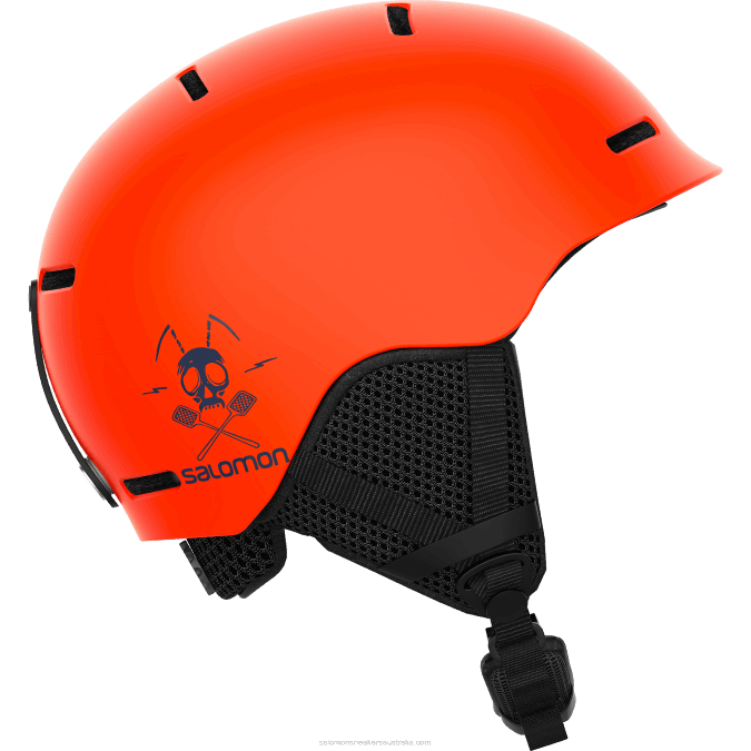 Junior - Kids' Helmet - Grom V42L1393 Salomon Flame - Salomon Australia