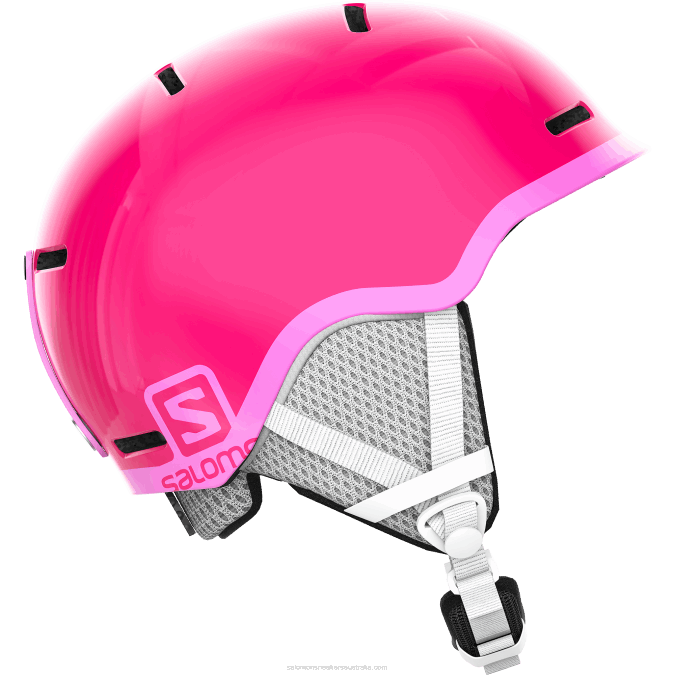 Junior - Kids' Helmet - Grom V42L1397 Salomon Glossy/Pink - Salomon sneakers Australia