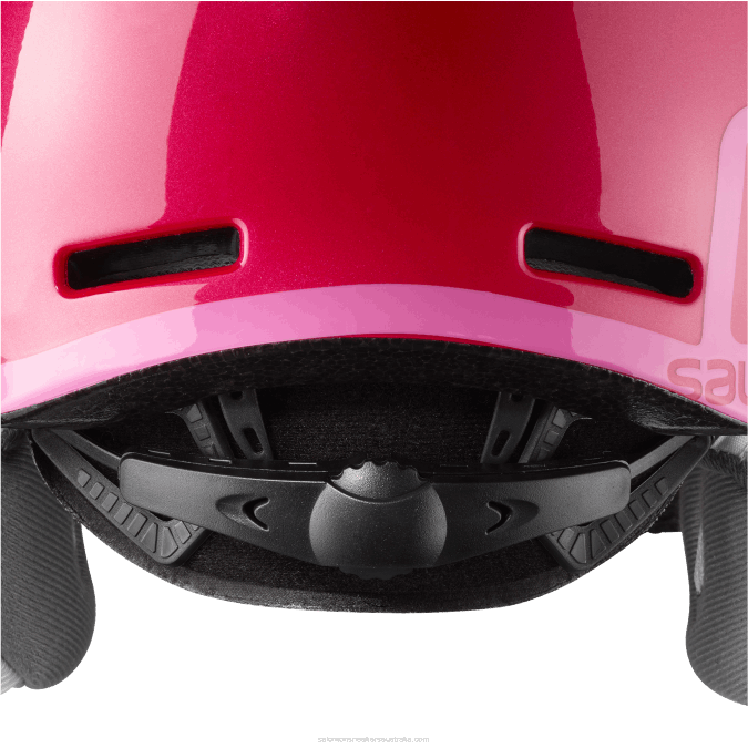 Junior - Kids\' Helmet - Grom Visor V42L1389 Salomon Glossy/Pink - Salomon sneakers Australia