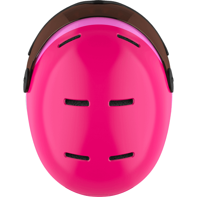 Junior - Kids\' Helmet - Grom Visor V42L1389 Salomon Glossy/Pink - Salomon sneakers Australia