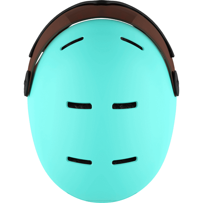 Junior - Kids\' Helmet - Grom Visor V42L1390 Salomon Aruba Glossy - Salomon shoes