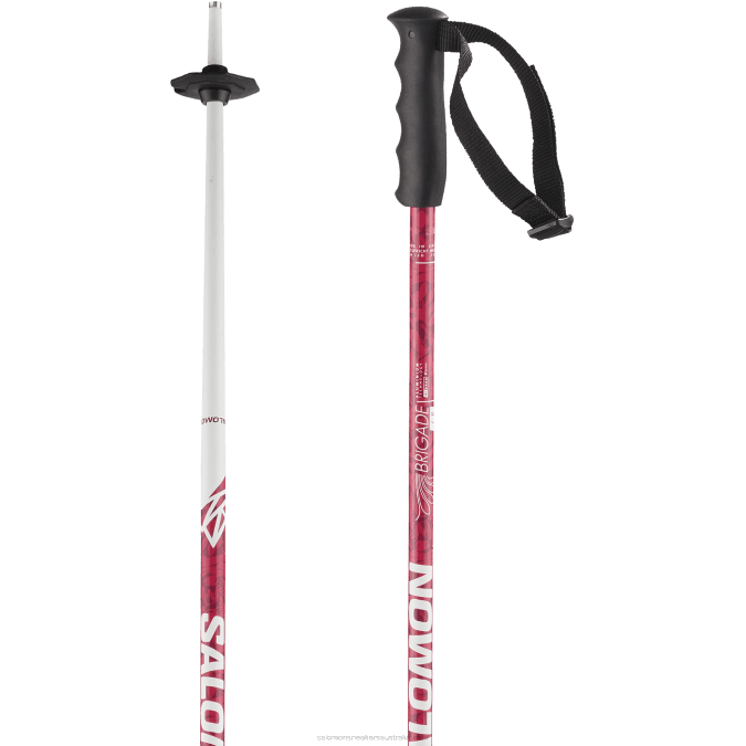Junior - Kids' Alpine Poles - Brigade Jr V42L1383 Salomon Pink - Salomon shoes