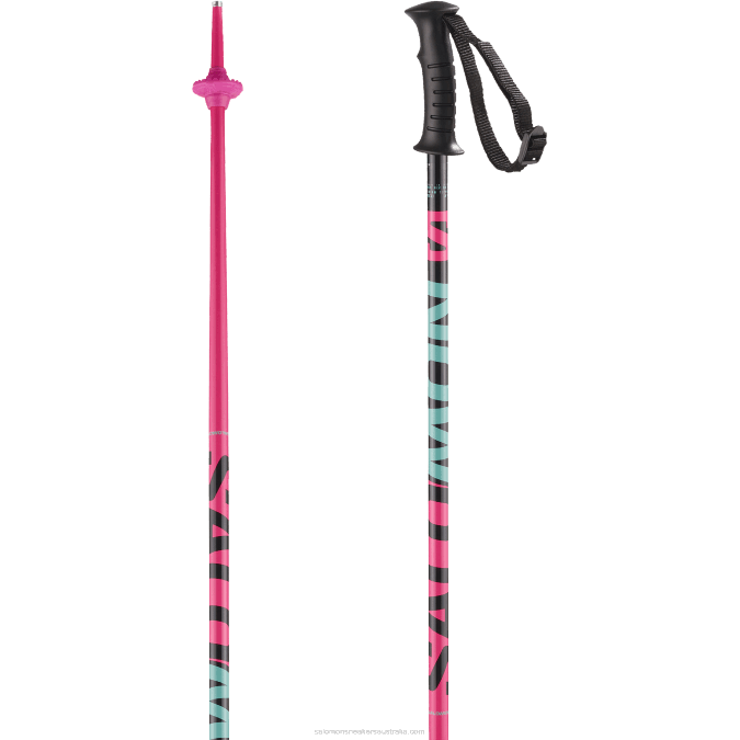 Junior - Kids' Alpine Poles - Kaloo Junior V42L1387 Salomon Pink - Salomon Australia