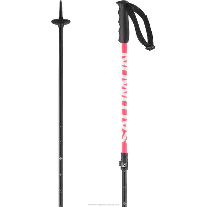 Junior - Kids' Alpine Poles - Mtn Jr V42L1385 Salomon Pink - Salomon sneakers Australia
