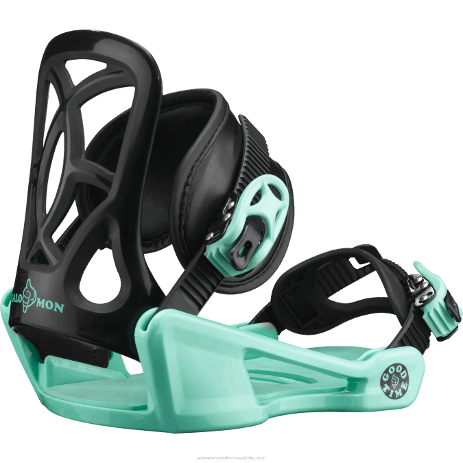 Junior - Kids' Snowboard Bindings - Goodtime Xs V42L1407 Salomon L40900600 - Salomon shoes