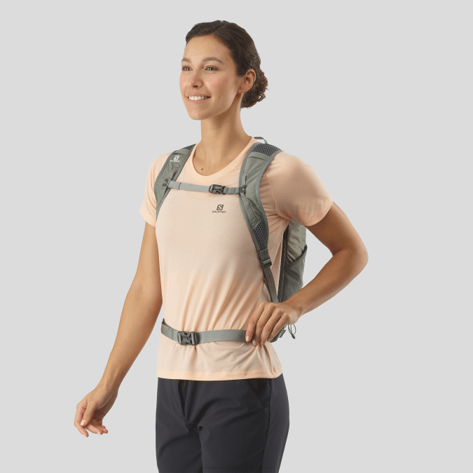 Men\'s Everyday Bag - Trailblazer 10 V42L364 Salomon Wrought Iron/Sedona Sage - Salomon sneakers Australia