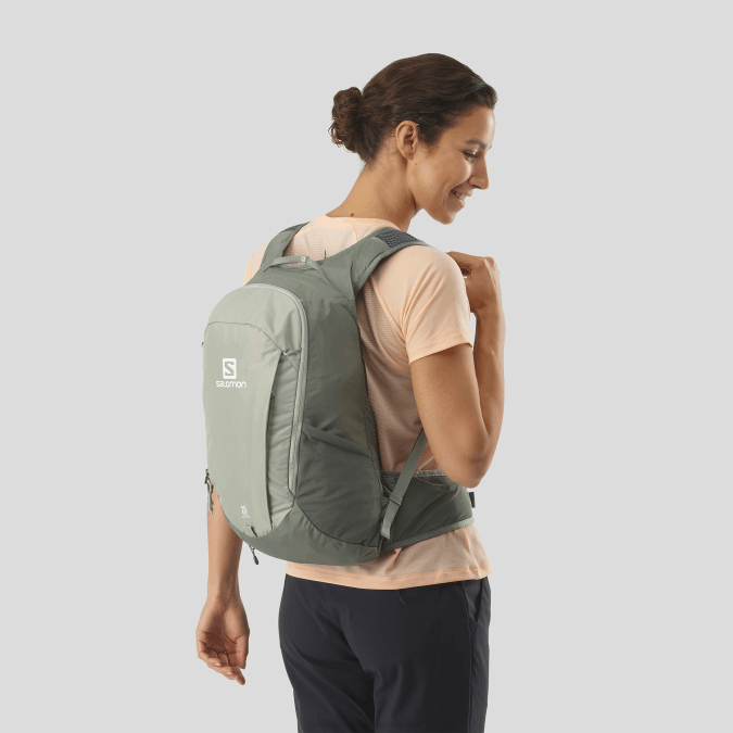 Men\'s Everyday Bag - Trailblazer 20 V42L373 Salomon Wrought Iron/Sedona Sage - Salomon Australia