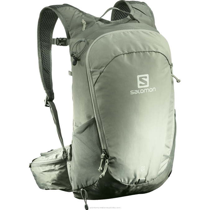 Men\'s Everyday Bag - Trailblazer 20 V42L373 Salomon Wrought Iron/Sedona Sage - Salomon Australia