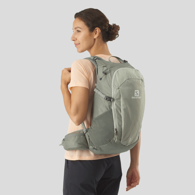 Men\'s Everyday Bag - Trailblazer 30 V42L368 Salomon Wrought Iron/Sedona Sage - Salomon sneakers Australia