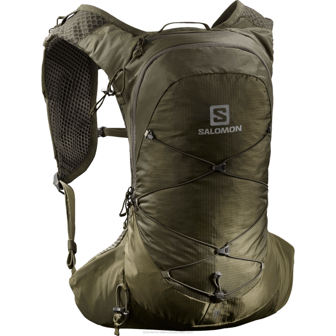 Men\'s Hiking Bag - Xt 10 V42L1205 Salomon Olive Night/Martini Olive - Salomon Australia