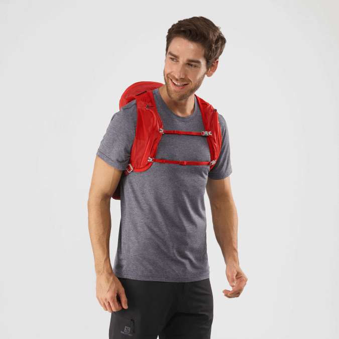 Men's Hiking Bag - Xt 10 V42L1207 Salomon Goji Berry/Madder Brown - Salomon sneakers Australia