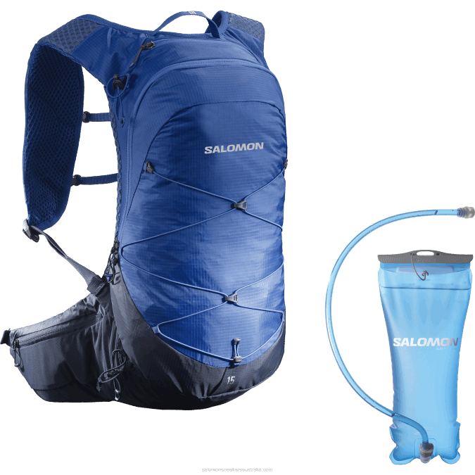 Men's Hiking Bag - Xt 15 Bladder V42L377 Salomon Nautical Blue/Mood Indigo - Salomon sneakers Australia