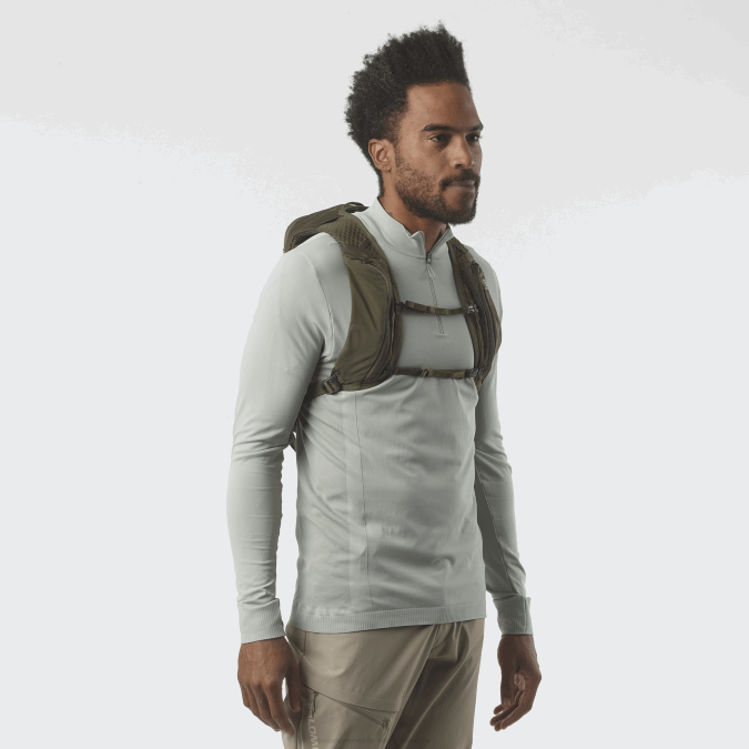 Men's Hiking Bag - Xt 6 V42L382 Salomon Olive Night/Martini Olive - Salomon shoes