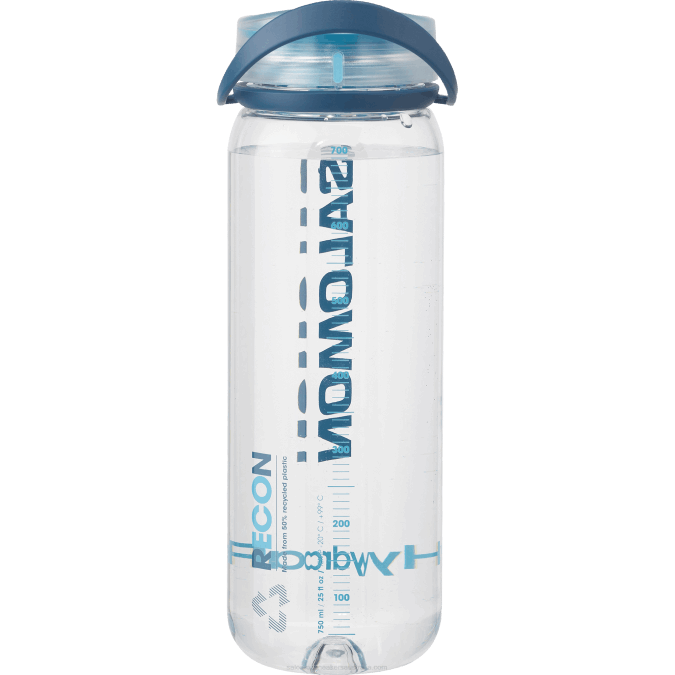 Men\'s Accessories - Recon Bottle 750Ml/25Oz V42L395 Salomon Clear Blue - Salomon shoes