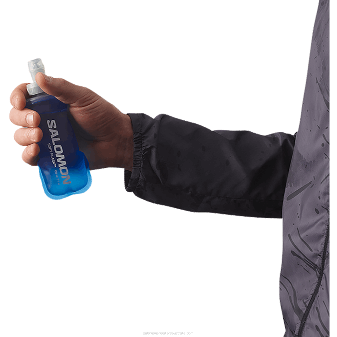 Men\'s Hydration Accessories - Soft Flask 150Ml/5Oz 28 V42L389 Salomon Clear Blue - Salomon Australia