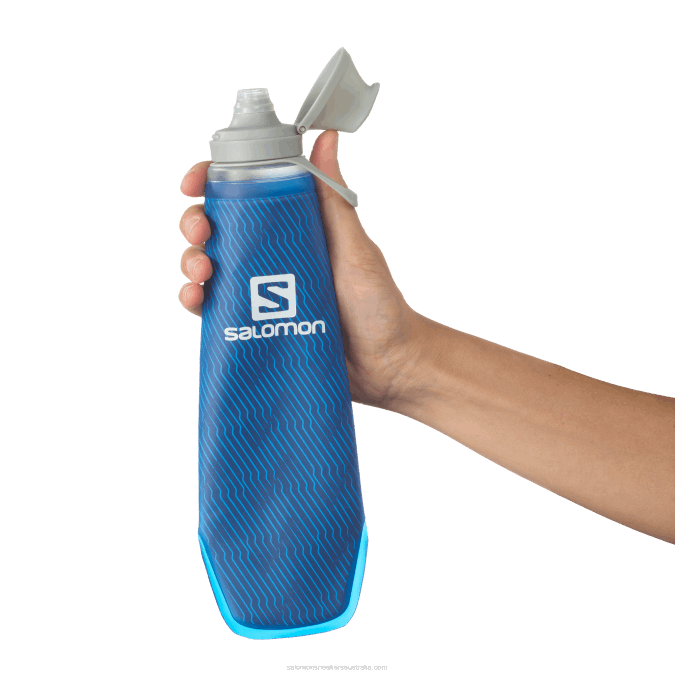 Men\'s Hydration Accessories - Soft Flask 400Ml/13Oz Insulated 42 V42L388 Salomon Clear Blue - Salomon shoes