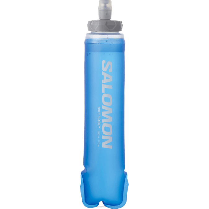 Men's Hydration Accessories - Soft Flask 500Ml/17Oz 42 V42L396 Salomon Clear Blue - Salomon Australia