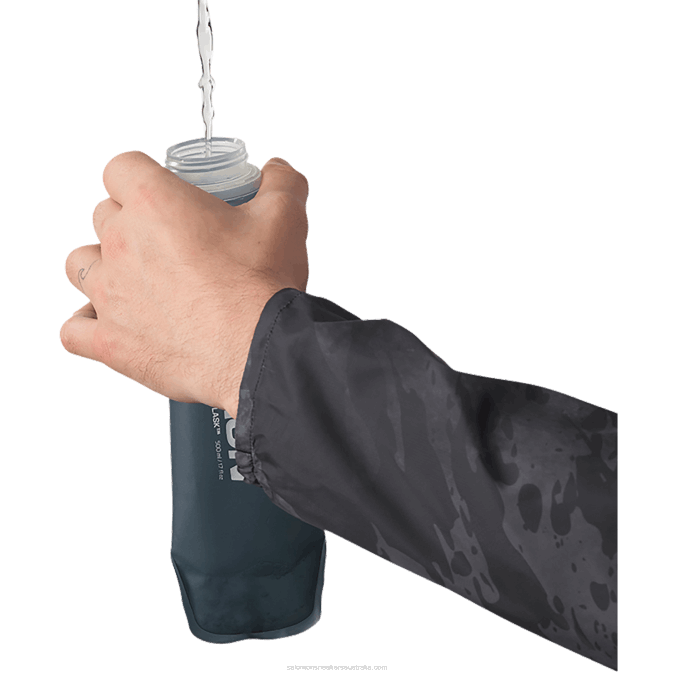 Men\'s Hydration Accessories - Soft Flask 500Ml/17Oz 42 V42L397 Salomon Slate Grey - Salomon sneakers Australia