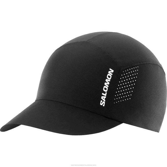 Men's Cap - Cross Compact V42L459 Salomon Deep Black - Salomon Australia
