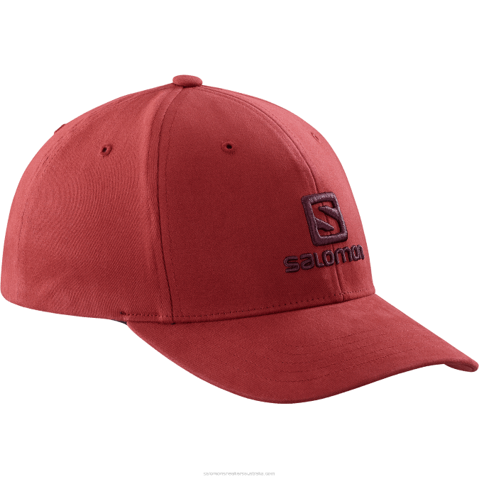 Men's Cap - Logo V42L456 Salomon Cabernet - Salomon Australia