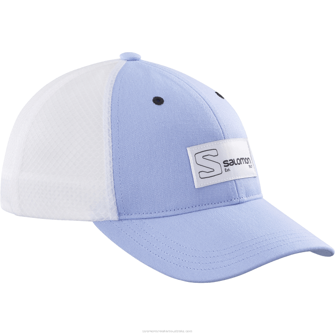 Men's Curved Cap - Trucker V42L436 Salomon Serenity/White - Salomon Australia