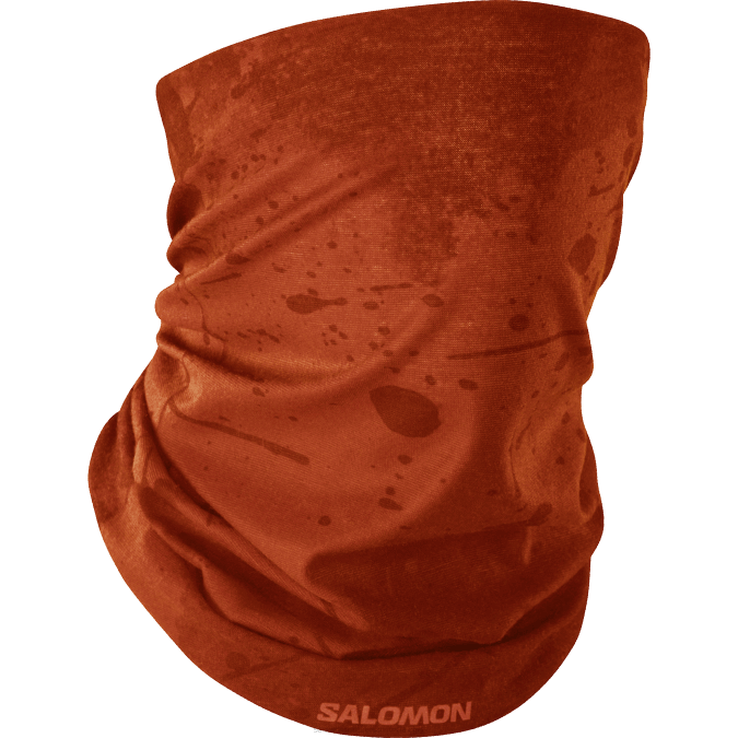 Men's Neckwarmer - Cross V42L448 Salomon Burnt Ochre/Ao/Burnt Henna - Salomon Australia
