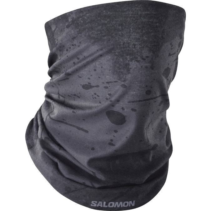 Men's Neckwarmer - Cross V42L449 Salomon Deep Black/Ao/Periscope - Salomon sneakers Australia