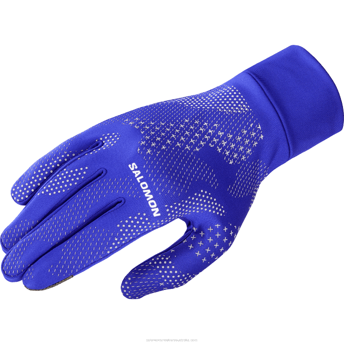 Men's Gloves - Cross Warm V42L473 Salomon Surf The Web/Ao - Salomon Australia