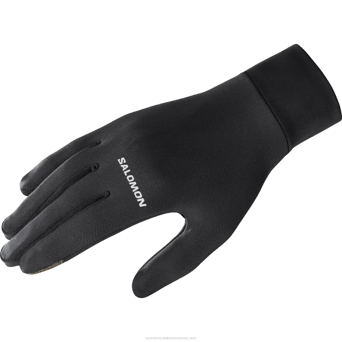 Men's Gloves - Cross Warm V42L474 Salomon Deep Black - Salomon sneakers Australia