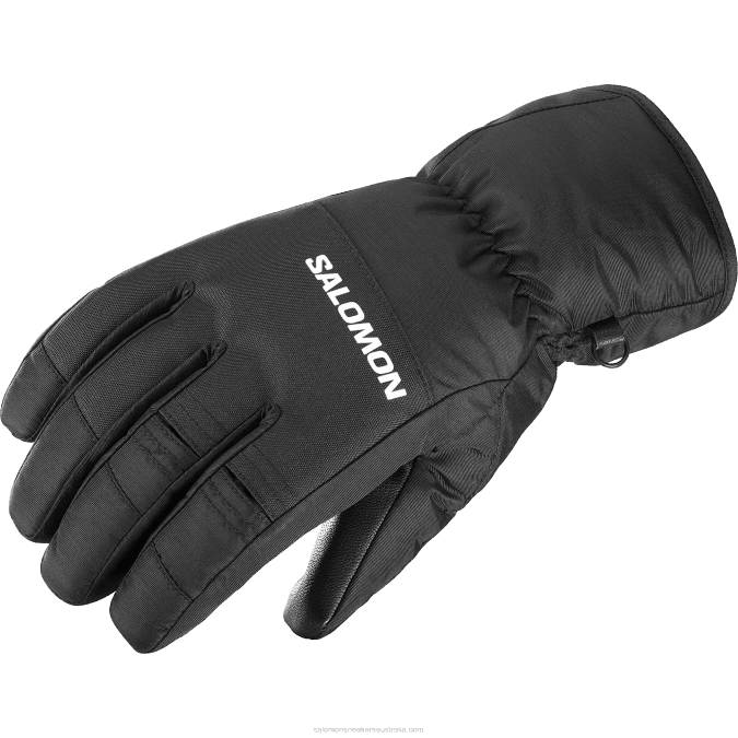 Men's Gloves - Force Gore-Tex V42L1209 Salomon Deep Black - Salomon shoes