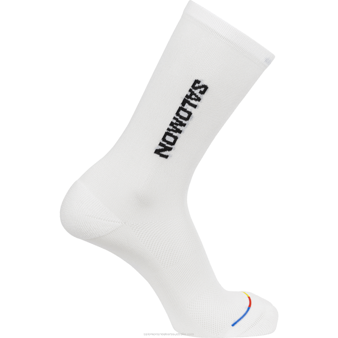 Men's Socks - 365 Crew V42L460 Salomon White/Black - Salomon Australia