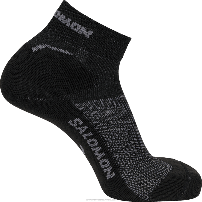 Men's Socks - Speedcross Ankle V42L462 Salomon Deep Black/Magnet - Salomon Australia
