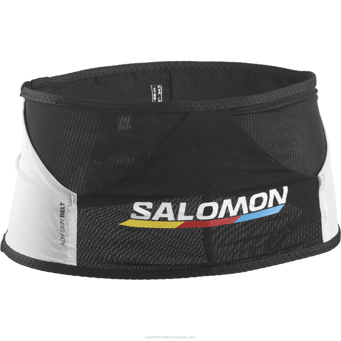 Men\'s Belt - Adv Skin Race Flag V42L316 Salomon Black/White - Salomon sneakers Australia