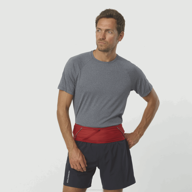 Men's Belt - Pulse V42L311 Salomon Goji Berry - Salomon Australia