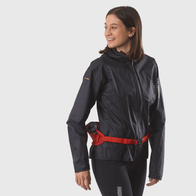 Men\'s Belt with 3D bottle included - Active V42L346 Salomon Fiery Red/Ebony - Salomon sneakers Australia