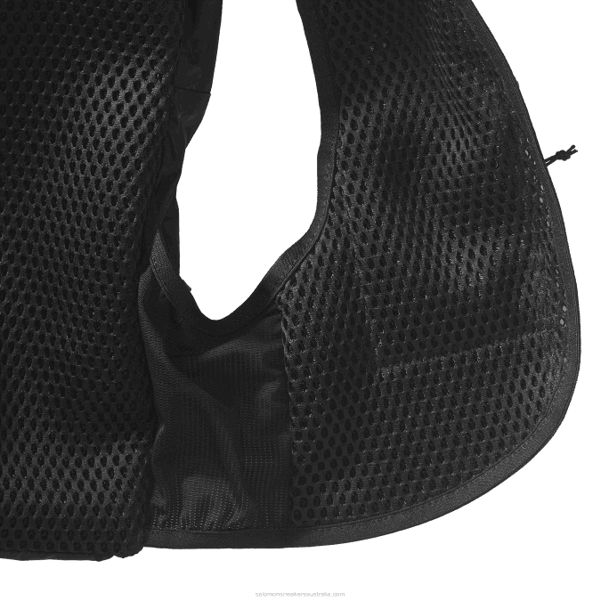 Men\'s Running Vest with flasks included - Active Skin 8 V42L325 Salomon Black - Salomon Australia